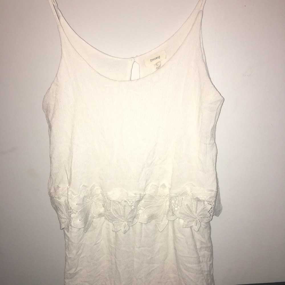 White Romper